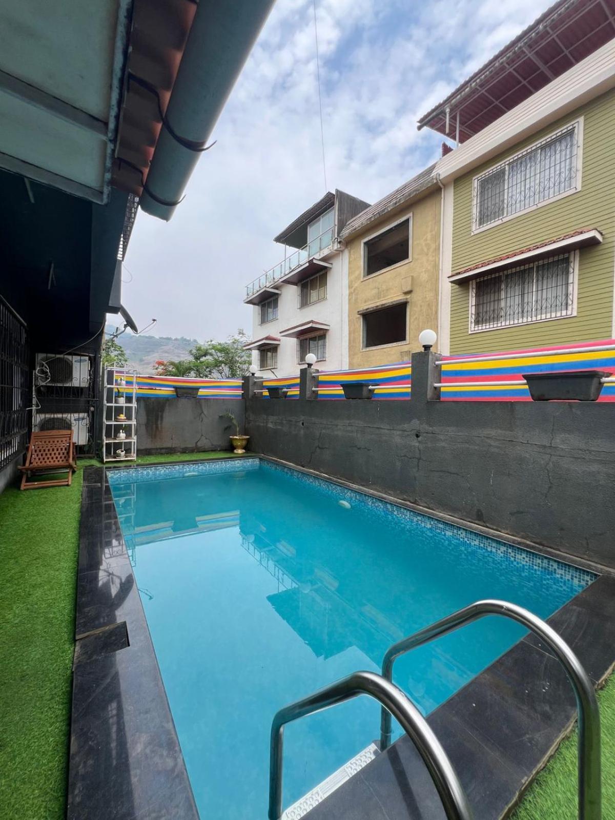 Iris Villa - The Dream Stays Ll 2Ac Rooms Ll Wifi Ll Pvt Big Pool Lonavala Extérieur photo